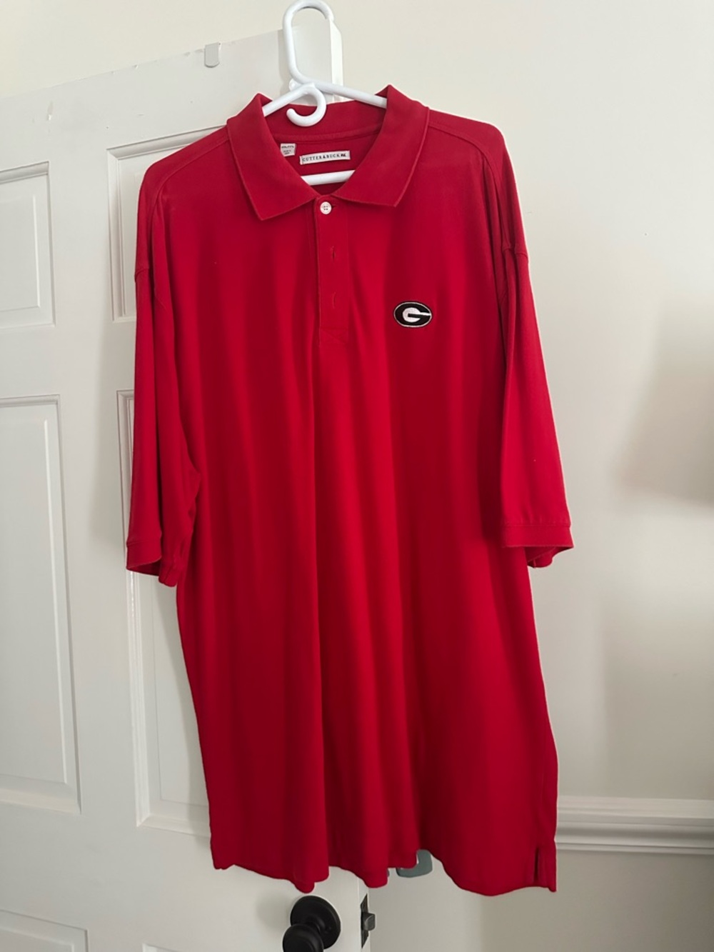Cutter & Buck GEORGIA Red Polo Shirt